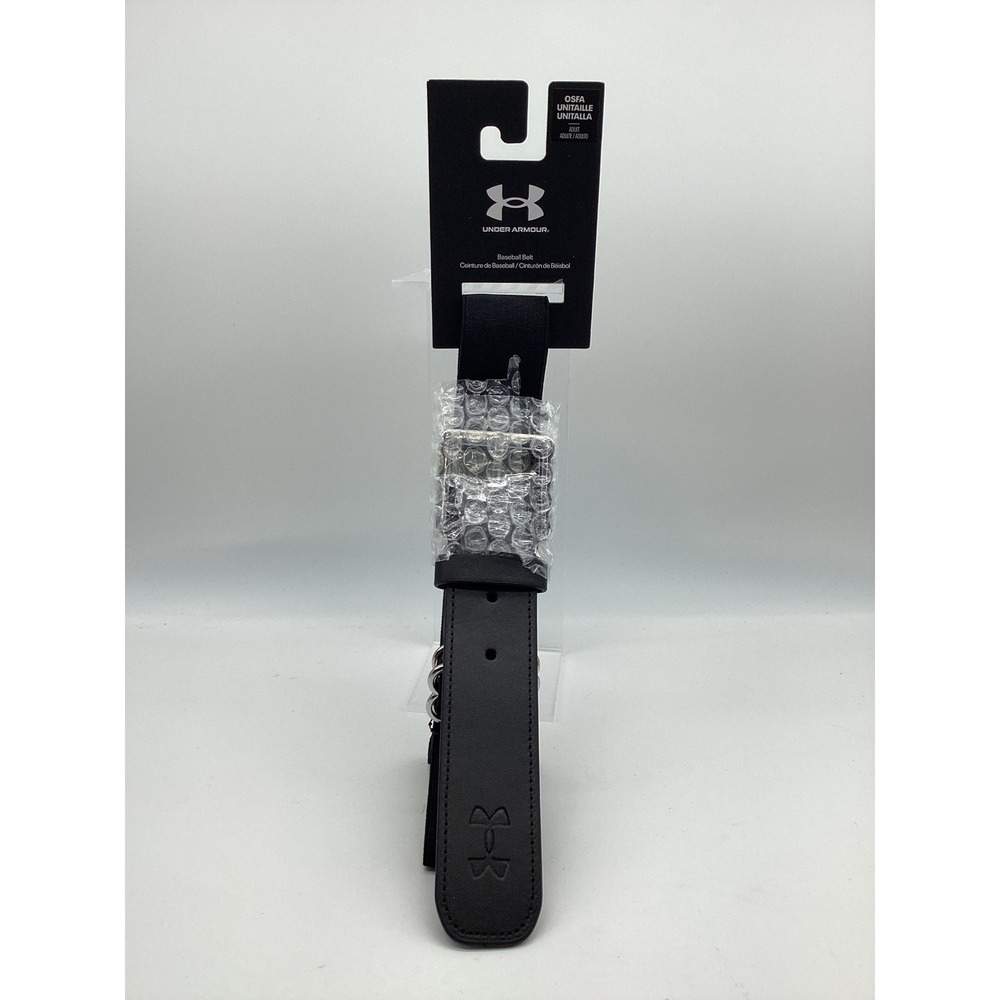 Under Armour Baseball Black Belt Elastic Adjustable‎ OSFA Adult